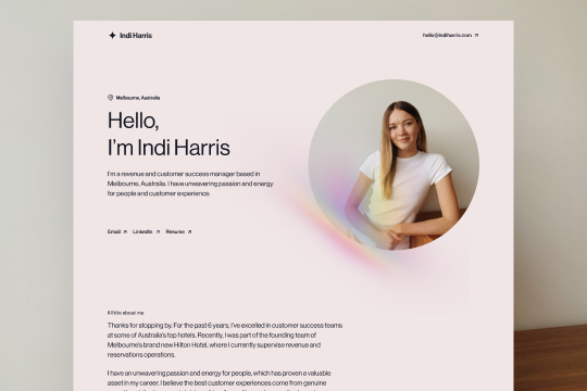 site profile thumbnail